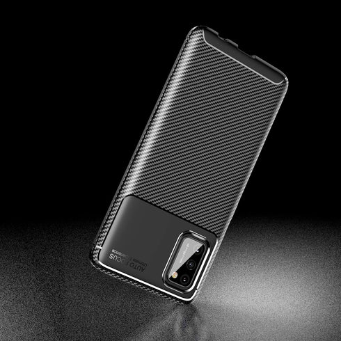 Case Compatible with Samsung Galaxy A02s Case, Carbon Fiber Texture Design Cover Anti-Scratch Shock Absorption Case made for Samsung Galaxy A02s (...