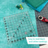 Creative Grids Quilt Ruler 10-1/2in x 10-1/2in Square – CGR10 – Made in USA, Non-Slip Grip Acrylic Quilting, Sewing, Crafting, Patchwork Ruler for...