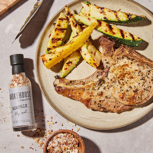 Smokehouse Gift Set by Thoughtfully, Vegan and Vegetarian Barbecue Rubs, Flavors Include Cajun, Caribbean, Memphis and Southwest, Set of 4...