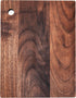 Walnut Wood Cutting Board and Charcuterie Board, 8" x 6-3/8"...
