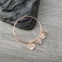 Infinity Collection - Godmother Gifts, Godmother Charm Bangle Bracelet, Religious Jewelry Baptism Thank You Gift...