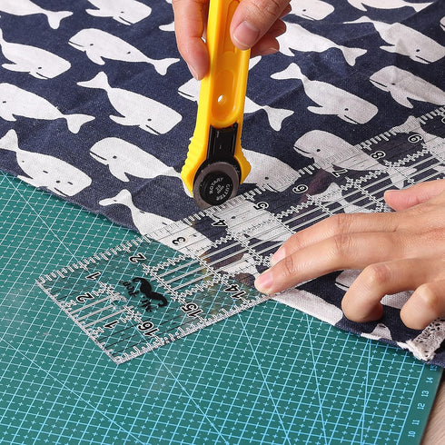 Mr. Pen- Sewing Ruler, 3 x17 Inch, Acrylic Ruler, Quilting Ruler, Cutting Ruler, Acrylic Ruler for Cutting Fabric, Rulers for Quilting and Sewing,...