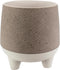 The HC Companies 6 Inch Orion Self Watering Planter - Lightweight Indoor Plastic Plant Pot for Herbs and Flowers, Greige...