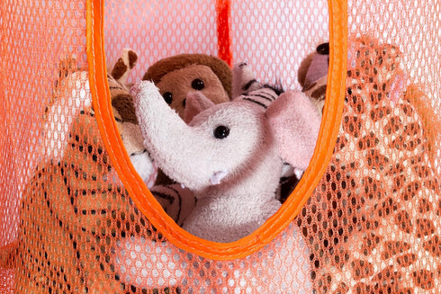 Handy Laundry 5-Shelf Storage Organizer - 12" X 59" - Hang in Your Children's Room or Closet - Fun Way to Organize Kids Toys or Store Gloves, Hats...