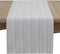 Saro Lifestyle Stitched Line Table Runner, Grey, 16" x 72"...