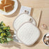 2PCS Silicone Pot Holders, OHOLA Stylish Heat Resistant Hot Pads with Pockets, Non Slip Potholders for Kitchen Baking and Cooking (7.87 x 7.87 Inc...