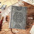 CAGIE Leather Vintage Journal for Men Soft Cover Lined Pages Notebook 180 Lay Flat for Writing Travel Diary, 5.7'' x 8.3'', Grey...