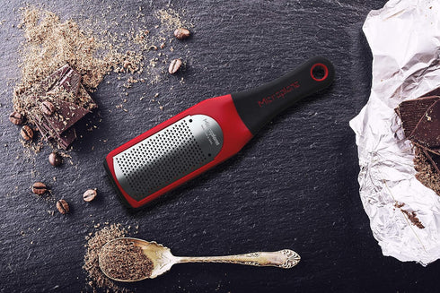 Microplane Artisan Series Cheese Grater and Zester (Fine, Red)...
