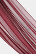 Serra Flora Burgundy Wedding Arch Draping Fabric 1 Panels 29" x 20Ft Sheer Chiffon Curtain Drapes for Wedding Ceremony Party Reception Ceiling Swa...