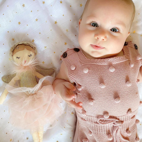MON AMI Angel Stuffed Doll - 15", Soft Elegant Plush Doll for Little Girls, Use as Toy or Room Decor, Great Gift for Kids of All Ages...