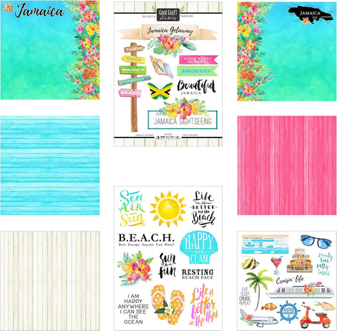 Scrapbook Customs Jamaica Getaway Scrapbook Kit...