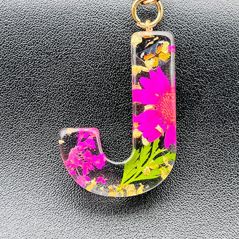 Initial Letter Butterfly Flower Pink Keychain Birthday gifts for Women Girl Backpack Wallet Car Key Cute Bling Keychain...