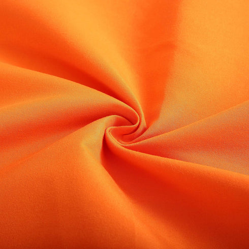 EVOLIVE Ultra Soft Microfiber Body Pillow Cover/Pillowcases 21"x54" with Hidden Zipper Closure (21"x54" Body Pillow Cover, Orange)...