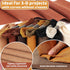 Brown Soft Felt Fabric Sheets: ZAIONE 7 Rolls 8''x35'' Felt Sheets Assorted Thick Felt Fabric Roll for DIY Crafts...