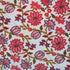 Floral Tablecloth for Round Tables Pink Red Green White Cotton Floral Kitchen Table Linen Round 90 inches...