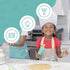 Tovla Jr. Kids Cooking Utensils Set - 4-Piece Kids Kitchen Tools - Safe Baking Set - Food Grade Toddler Chef Supplies - Gender Neutral Silicone Co...