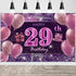 29th Birthday Decorations for Girls IMISI Happy Birthday Banner Pink Decorations for A Party Birthday Backdrop for Women...