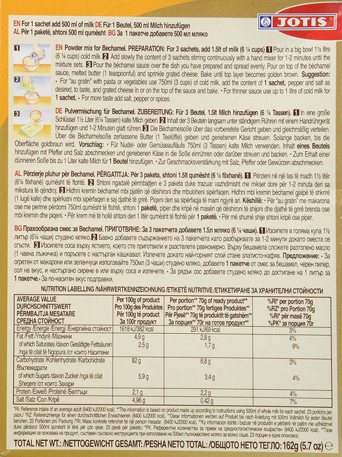 Jotis (Yiotis) Bechamel Mix 5.7 oz Box (Greek)...