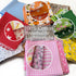 56 Pcs Precut Fabric Squares 10x10 inch, Cute Rustic Patterned Fabric Multicolor 100% Cotton Quilting Squares Bundles for Patchwork Sewing Crafts...