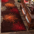 SAFAVIEH Soho Collection Accent Rug - 2' x 3', Dark Grey & Silver, Handmade Starburst Wool & Viscose, Ideal for High Traffic Areas in Entryway, Li...