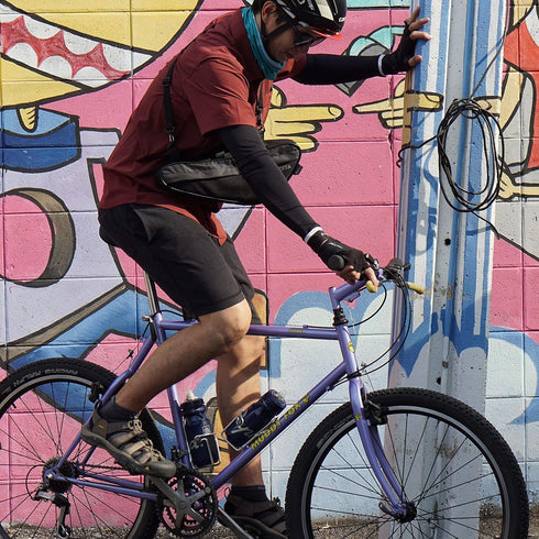 Vincita Bike Frame Bag - Black Bicycle Triangle Storage Bag with Shoulder Strap Under Top Tube for Road Bike Mountain Bike Cycling and Big Zipper ...
