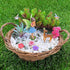 Mood Lab Fairy Garden - Miniature Accessories and Figurines Kit - Deer Set of 7 pcs - for Outdoor or House Decor...