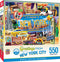 Masterpieces 550 Piece Jigsaw Puzzle for Adults and Family - Greetings from New York - 18"x24"...