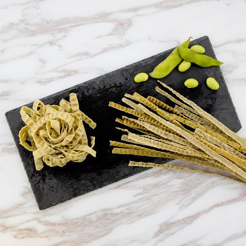 The Only Bean - Organic Edamame Fettuccine Pasta - High Protein, Keto Friendly, Gluten-Free, Vegan, Non-GMO, Kosher, Low Carb, Plant-Based Bean No...