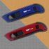 XW Auto-retractable Safety Box Cutter, Aluminum Alloy Utility Knife Self-retracting, 2-Pack...