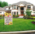 CVHOMEDECO. Double Sided Premium Sunflower Garden Flag Farmhouse Decorative Welcome Flags for Yard Lawn Outdoor Decor, Weather Resistant Double St...
