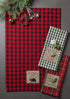 DII Holiday Kitchen Collection Embroidered Dishtowel Set, 18x28, Cabin Christmas, 3 Piece...