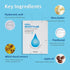 Intensive Aqua Mask 10 Pack | Hydrating, Moisturizing and Soothing Face Sheet Mask for All Skin Types | With Hyaluronic Acid, Panthenol, Shea Butt...