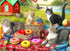 100 Pieces Jigsaw Puzzles for Adults - Cat Puzzles for Kids Ages 6-8 8-10 10-12 - Picnic Kittens and Donuts...