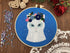 hi stone 4 Embroidery Sets for Beginners, DIY Adult Beginner Cross Stitch Kits, 4 Cross Stitch Kits, 2 Embroidery Hoops,Scissors,Needles,Needlepoi...