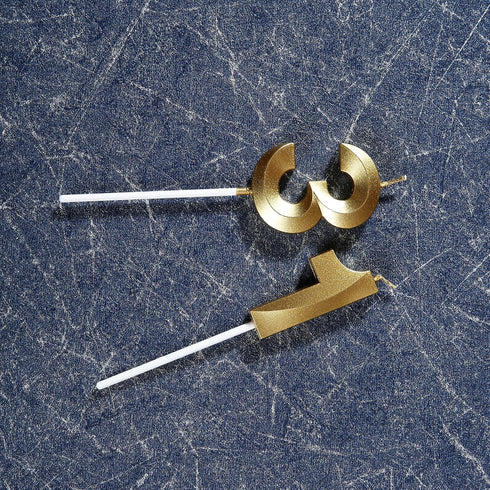 13th Birthday Candles,Gold Number 13 Cake Topper for Birthday Decorations Party Decoration...