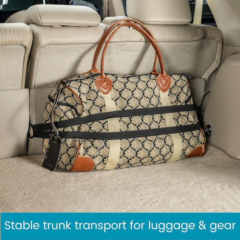 High Road HoldTight Car Seat Strap Holder for Purse, Grocery Bag, Tote and Packages for Cars and Crossover SUVs - 2-pack...