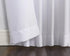No. 918 Trevor Heathered Texture Semi-Sheer Tab Top Curtain Single Panel, 40" x 84", White...