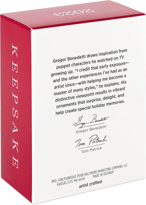 Hallmark Keepsake Sewing Machine Christmas Ornament 2023, "Sew Very Merry!" Gift for Quilters, Crafters, Grandma, Mom...