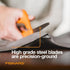 Fiskars Original Orange-Handled Scissors - Ergonomically Contoured - 8" Stainless Steel - Paper and Fabric Scissors for Office, Arts, and Crafts -...