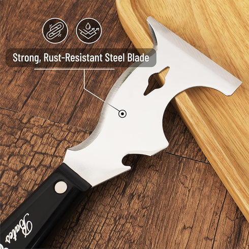 Bates- Paint Scraper, 10 in 1 Painters Tool, Paint Scrapers for Wood, Painters Tool, Painters Knife, Paint Scraper for Painting, Putty Knife, Meta...