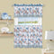 Achim Home Furnishings Coastal - Printed Tier & Valance Set - 58x24 - Blue...