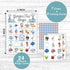 Garden Tea Bingo Game - Tea Party Bingo Card - 24 Players Bingo Game Set Indoor Outdoor Activities - Tea Party, Bridal Shower, Birthday Party Favo...