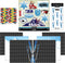 Scrapbook Customs Go Big Skiing Themed Paper and Stickers Scrapbook Kit , 12 inch by 12 inch...