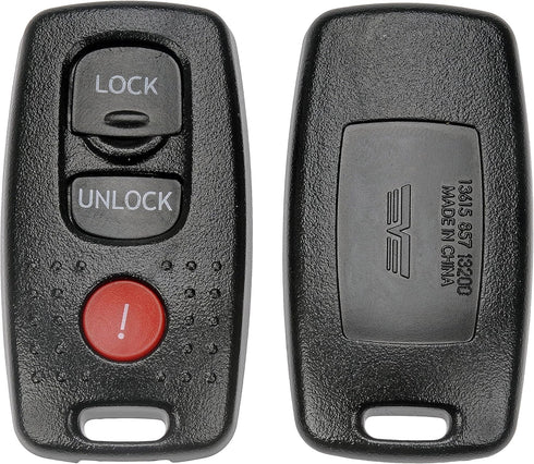 Dorman 13615 Keyless Entry Transmitter Cover Compatible with Select Mazda Models, Black...
