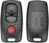 Dorman 13615 Keyless Entry Transmitter Cover Compatible with Select Mazda Models, Black...