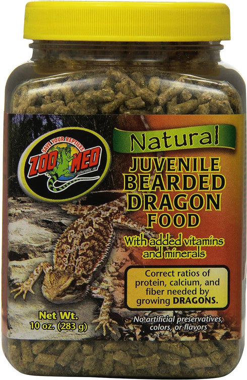 Zoo Med Laboratories Szmzm73 Beard Dragon Juvenile Soft-Moist Pellet, 10-Ounce...