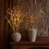 LITBLOOM Lighted Brown Willow Branches 32IN 100 LED with Timer Battery Operated, Tree Branch with Warm White Lights for Holiday Christmas Decorati...