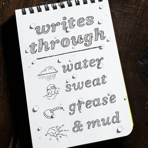 Rite in the Rain All-Weather Metal Portage Pen, Black Barrel, Black Ink .9mm, Fine Point (No. BK17)...