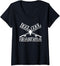 Womens Funny Cool Fishing Grandma Matching Camping Gear V-Neck T-Shirt...