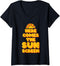 Womens Here Comes The Sun Screen - Funny Summer Skin Care Health V-Neck T-Shirt...